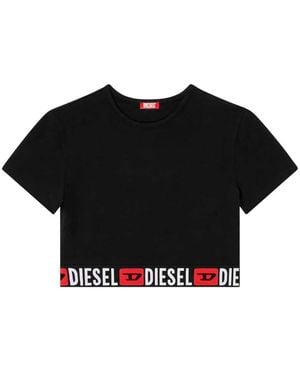 DIESEL Irma-D-Core T-Shirt - Black