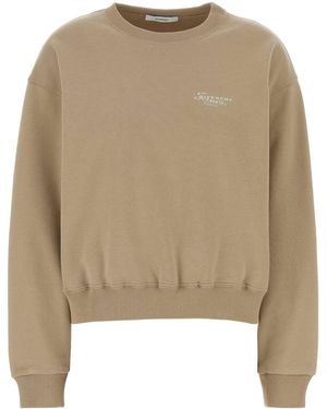 Givenchy Cotton Sweatshirt - Natural