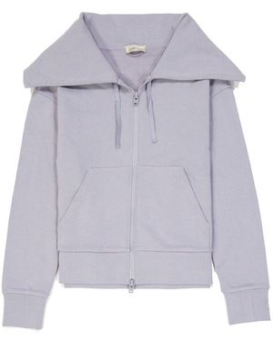 Herno Lilac Cotton Cardigan - Purple