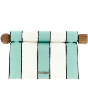 Jacquemus 'La Pochette Rond Carré' Clutch - Green