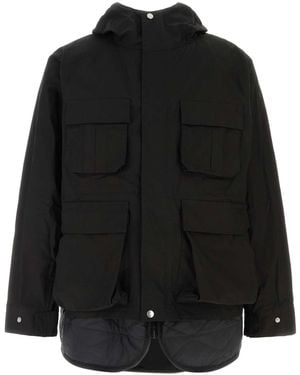 Sacai Cotton Blend Jacket - Black