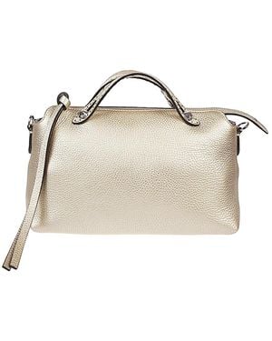 Fendi By The Way Saddle Medium Bag Sage in Green | Lyst