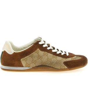 Gucci Shift' Sneakers - Brown