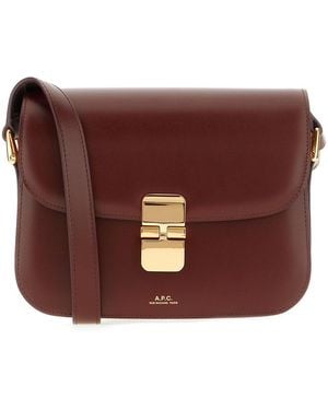 A.P.C. Bags Shopper Bags - Purple