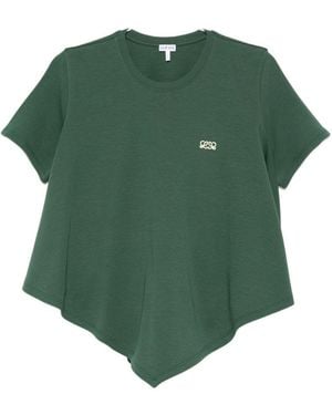 Loewe Cape Cotton T-Shirt - Green