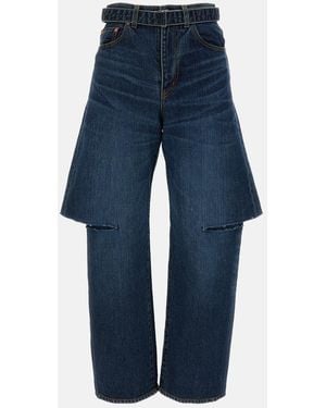 Sacai Denim Pants - Blue