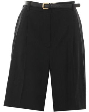 Max Mara Mstadorno Bermuda - Black