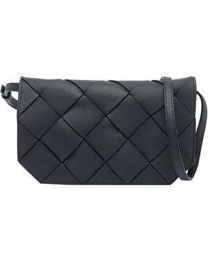 Bottega Veneta Diago Phone Pouch - Black
