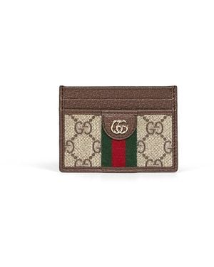 Gucci And Dark Ophidia Card Holder - Multicolor