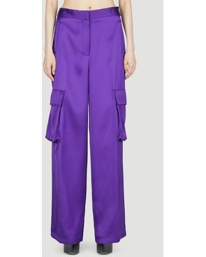 Versace Cargo Pants - Purple