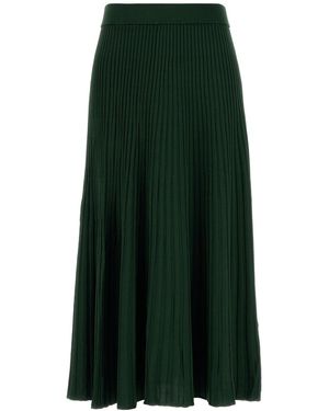 Zimmermann Dark Viscose Blend Skirt - Green