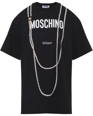 Moschino Cotton T-Shirt - Black
