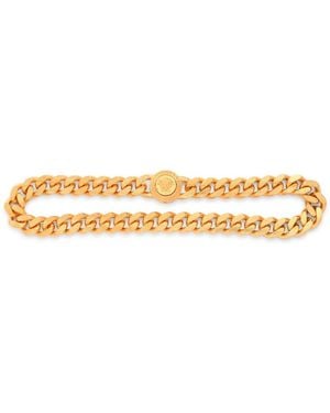 Versace Medusa Medallion Necklace - Metallic