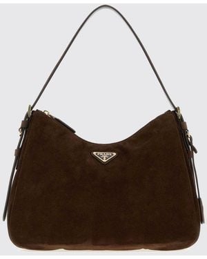 Prada Shoulder Bag Dark - Brown
