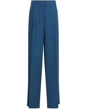 Dries Van Noten Tailored Pants - Blue