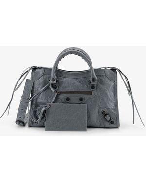 Balenciaga Le City Bag S Leather Crossbody Bag - Multicolor