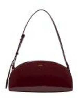 A.P.C. Demi-Lune Shoulder Bag - Purple