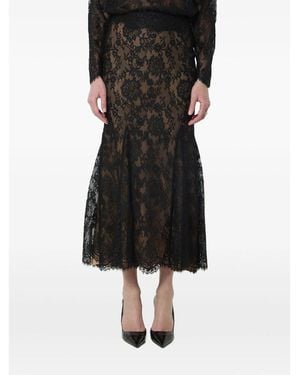 Self-Portrait Skirts - Black