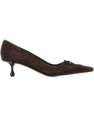 Jimmy Choo Slip On Pumps - Brown