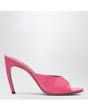 The Attico Fuchsia Betta Mules - Pink