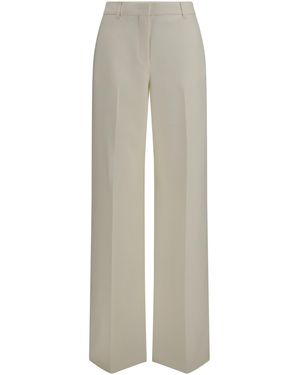 Fendi Tailored Wool Pants - White