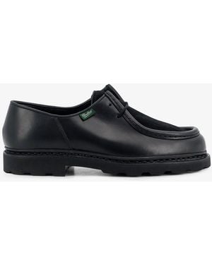 Paraboot Michael Leather Lace-Up - Black