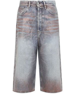 Acne Studios Light Cotton Shorts - Gray