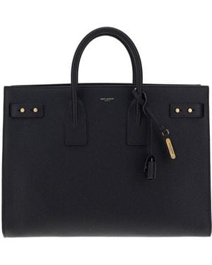 Saint Laurent Sac De Jour Bag - Black