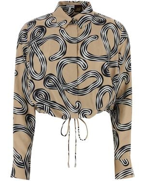Loewe Paula's Ibiza Printed Silk Paula S Ibiza Shirt - Multicolor