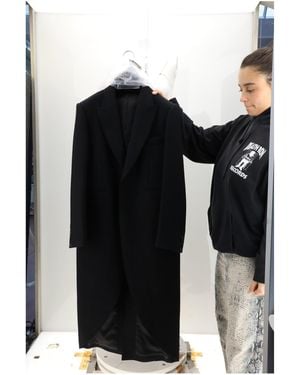 Celine Tailored Coat - Black