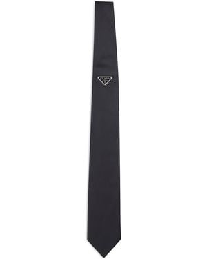Prada Tie Re-Nylon - White