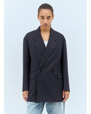 Bottega Veneta Wool Blazer - Blue