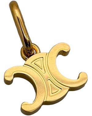 Celine Triomphe Charm - Metallic