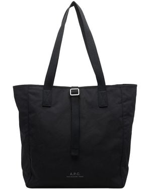 A.P.C. Archive Tote Bag - Black