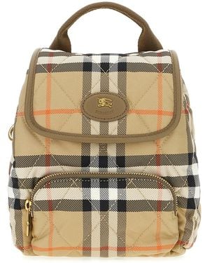 Burberry Bags Backpacks - Natural