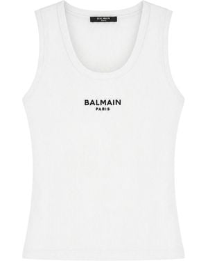 Balmain Sleeveless and tank tops for Women | Online Sale up to 67