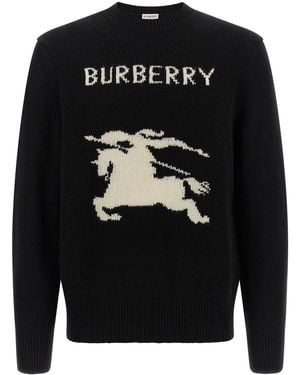 Burberry 'Ekd Logo' Sweater - Black