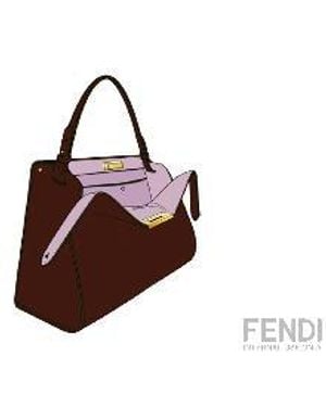 Fendi Shoulder Bags - Brown