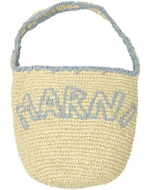 Marni "Nassa" Hobo Shoulder Bag - White