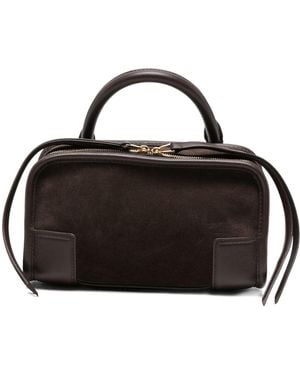 Loewe Amazona 180 Mini Leather Handbag - Black