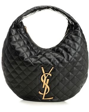 Saint Laurent Ysl Bo Icare Hobo - Black