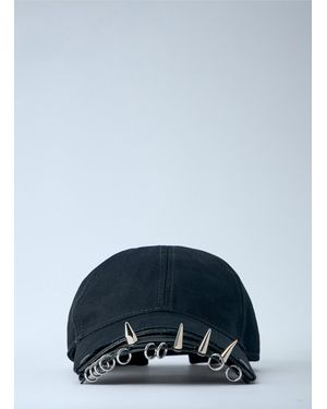Innerraum Studded Baseball Cap - Blue