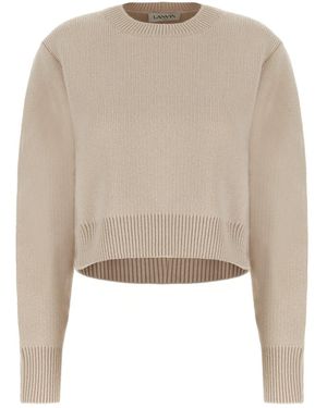 Lanvin Clothing Knitwear - Natural