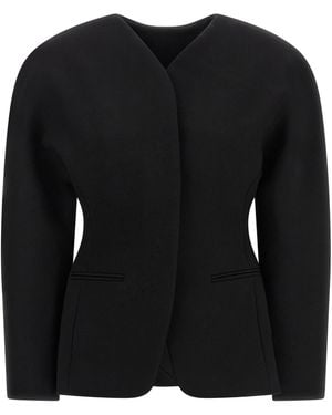 Jacquemus 'La Veste Ovalo' Blazer - Black