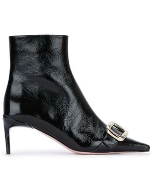 Roger Vivier Choc Bootie 55 - Black