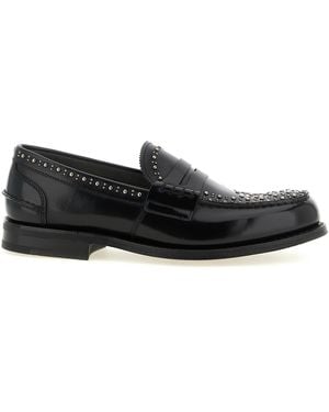 Church's 'Pembrey Met. W' Loafers - Black