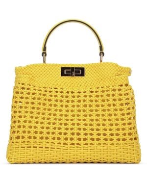 Fendi Peekaboo Medium Vit.Grace Intr - Yellow