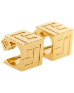 Balmain Pb 3D Earrings - Metallic