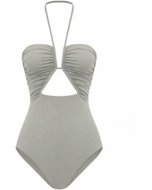 Rick Owens One Piece Swimsuit - Gray