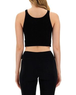 Palm Angels Tops With Logo - Black
